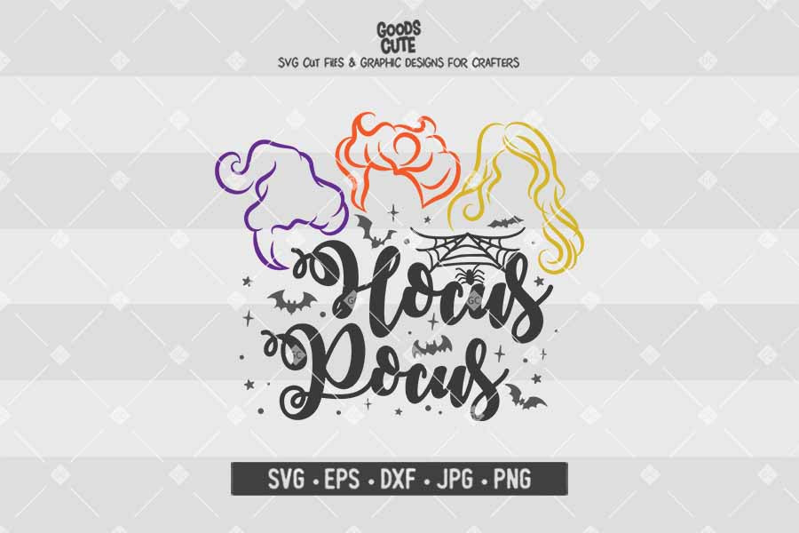 Hocus Pocus • Halloween • Cut File in SVG EPS DXF JPG PNG