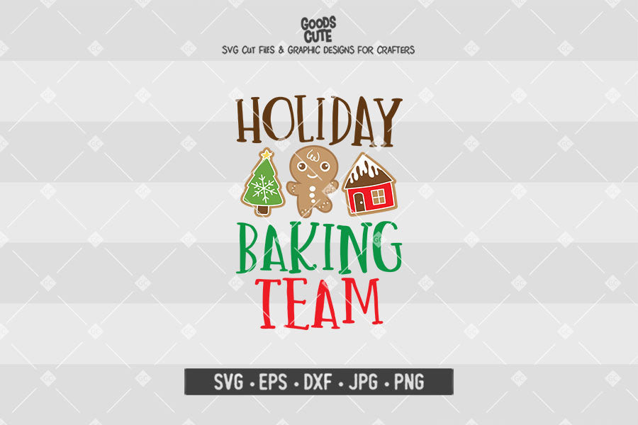 Holiday Backing Team • Cut File in SVG EPS DXF JPG PNG