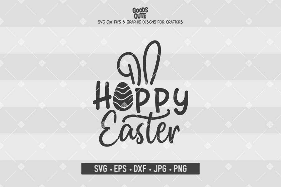 Hoppy Easter • Cut File in SVG EPS DXF JPG PNG