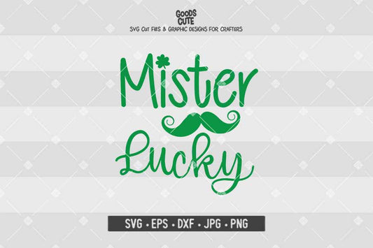 Mister Lucky • St. Patrick's Day • Cut File in SVG EPS DXF JPG PNG