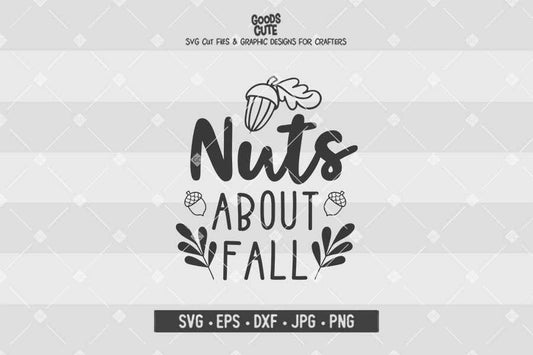 Nuts About Fall • Cut File in SVG EPS DXF JPG PNG