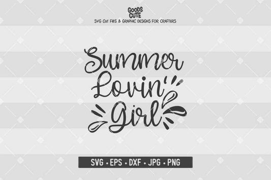 Summer Lovin' Girl • Cut File in SVG EPS DXF JPG PNG