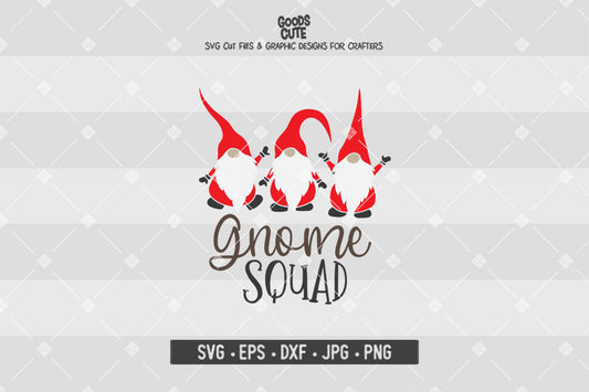 Christmas Gnome Squad • Christmas • Cut File in SVG EPS DXF JPG PNG