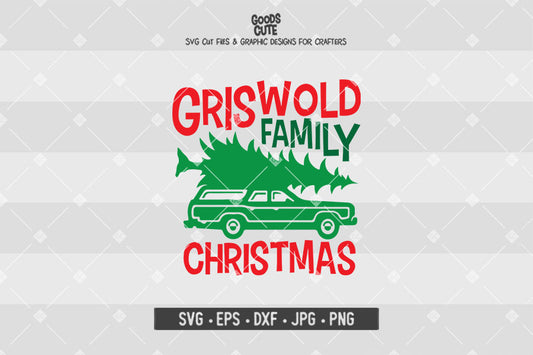 Griswold Family Christmas • National Lampoon's Christmas Vacation • Christmas • Cut File in SVG EPS DXF JPG PNG
