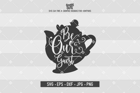 Mrs. Potts • Beauty and the Beast • Cut File in SVG EPS DXF JPG PNG