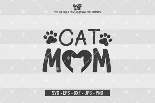 Cat Mom • Cut File in SVG EPS DXF JPG PNG
