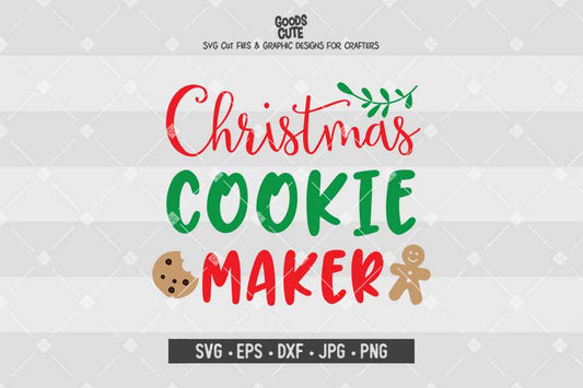 Christmas Cookie Maker • Cut File in SVG EPS DXF JPG PNG