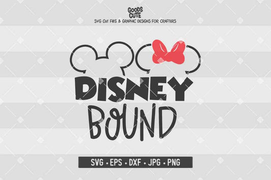 Disney Bound • Disney • Cut File in SVG EPS DXF JPG PNG