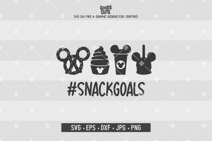 Snack Goals • Disney • Cut File in SVG EPS DXF JPG PNG