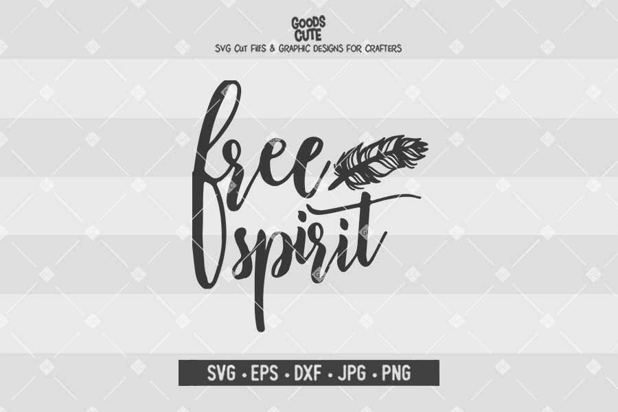 Free Spirit • Cut File in SVG EPS DXF JPG PNG