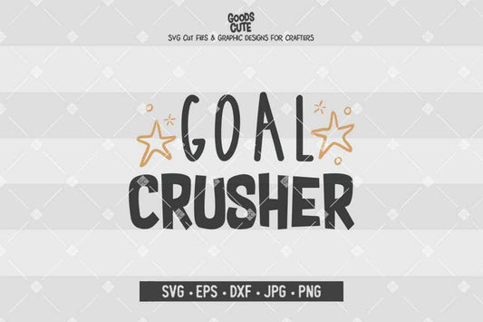Goal Crusher • Cut File in SVG EPS DXF JPG PNG