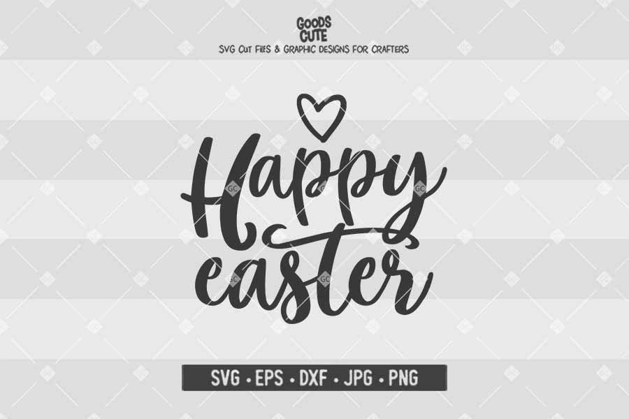 Happy Easter • Cut File in SVG EPS DXF JPG PNG