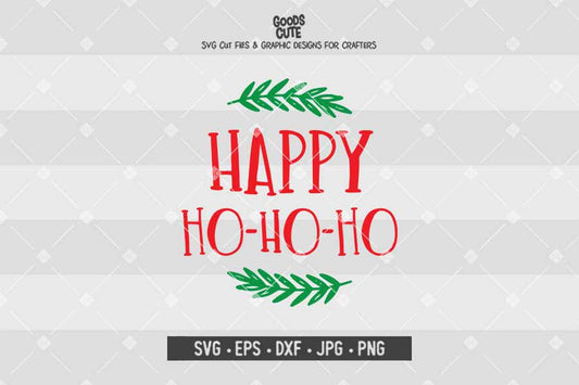 Happy Ho Ho Ho • Cut File in SVG EPS DXF JPG PNG
