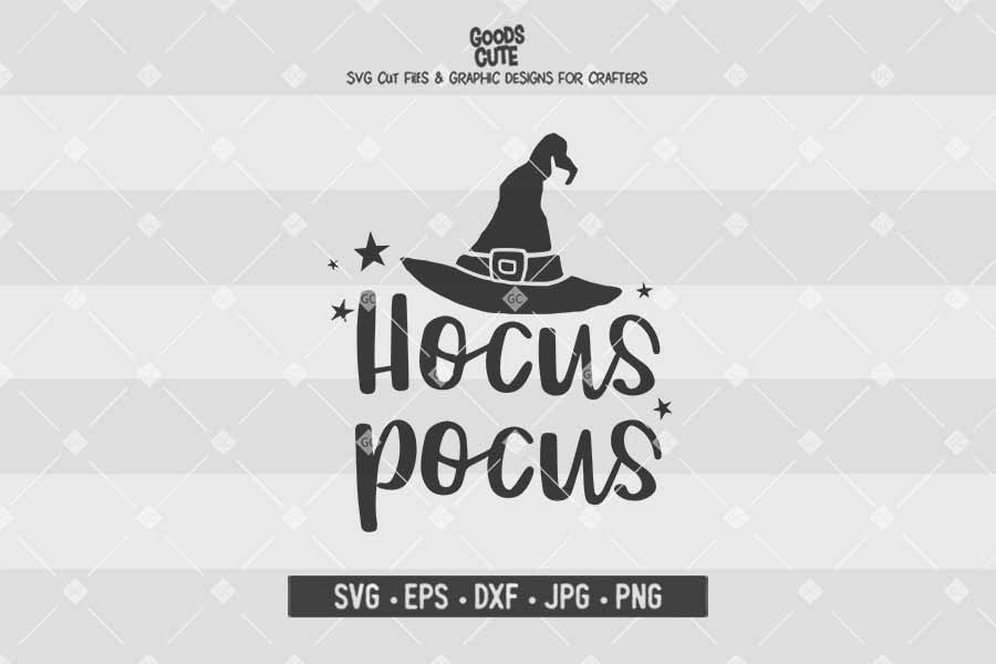 Hocus Pocus • Halloween • Cut File in SVG EPS DXF JPG PNG