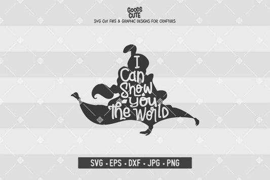 I Can Show You The World • Aladdin • Cut File in SVG EPS DXF JPG PNG