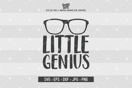 Little Genius • Cut File in SVG EPS DXF JPG PNG
