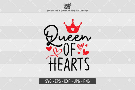 Queen of Hearts • Cut File in SVG EPS DXF JPG PNG