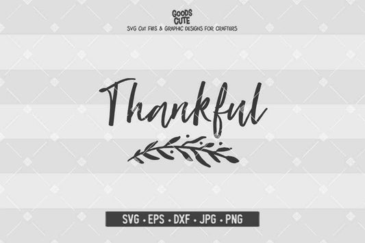 Thankful • Cut File in SVG EPS DXF JPG PNG