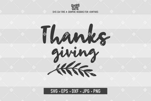 Thanksgiving • Cut File in SVG EPS DXF JPG PNG