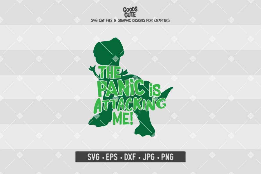 The Panic Is Attacking Me • Toy Story • Cut File in SVG EPS DXF JPG PNG